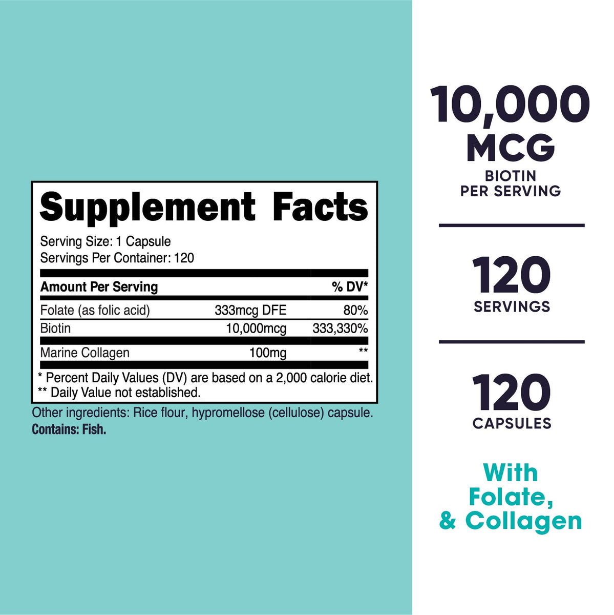 Nutricost Biotin for Women