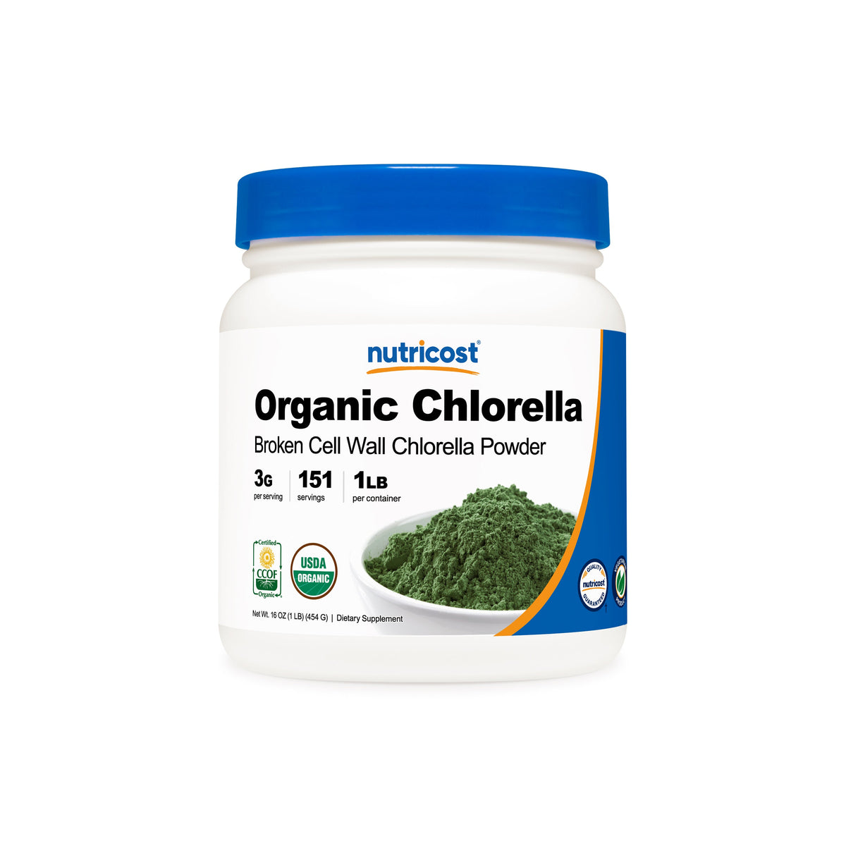Nutricost Organic Chlorella Powder