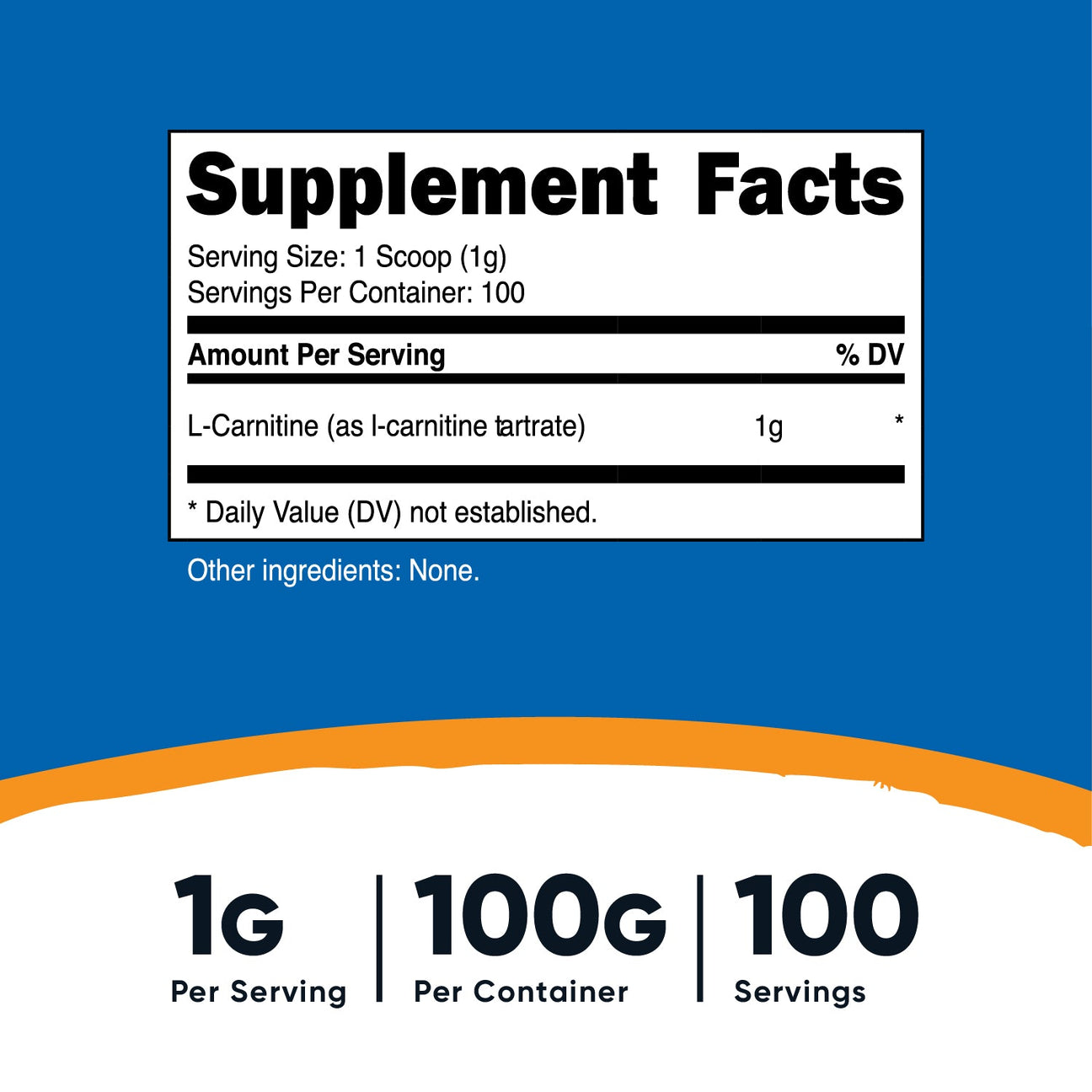 nutricost l-carnitine l-tartrate powder FDC Nutrition (LCLT) Pure so you get exactly whats on the label Nutricost L-Carnitine Tartrate Powder